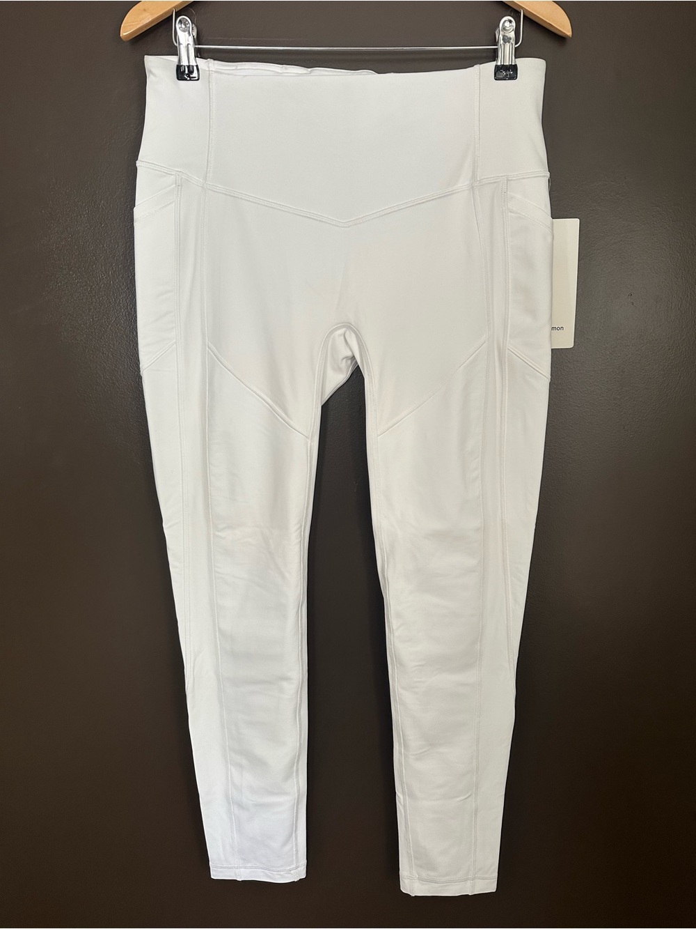 LULULEMON All the Right Places HR Pant II White Size 12- minor defects